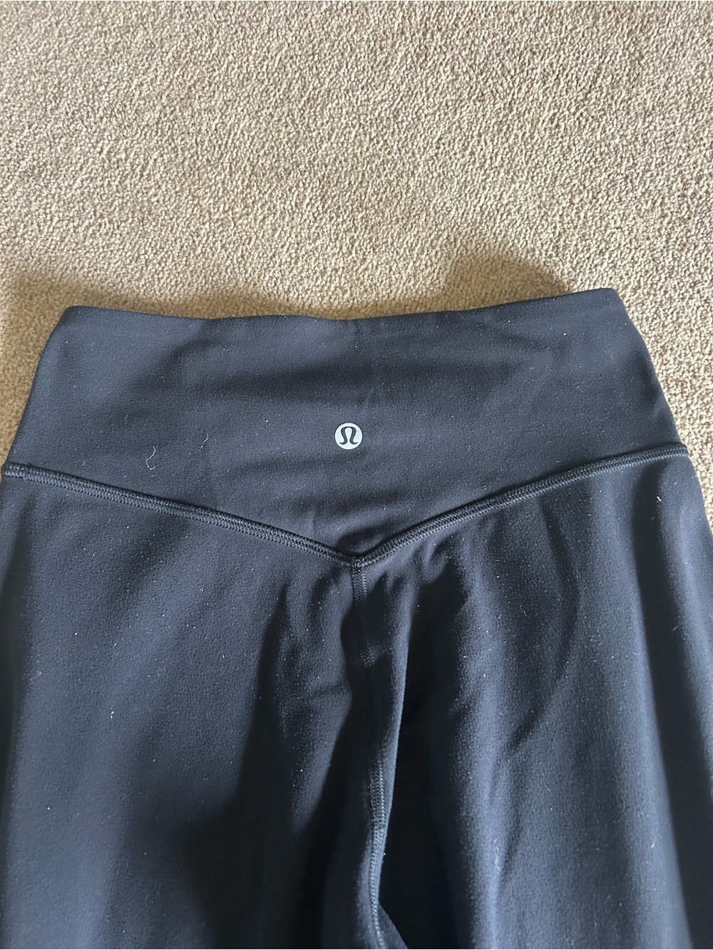 Lululemon Black High-Waist Yoga Leggings